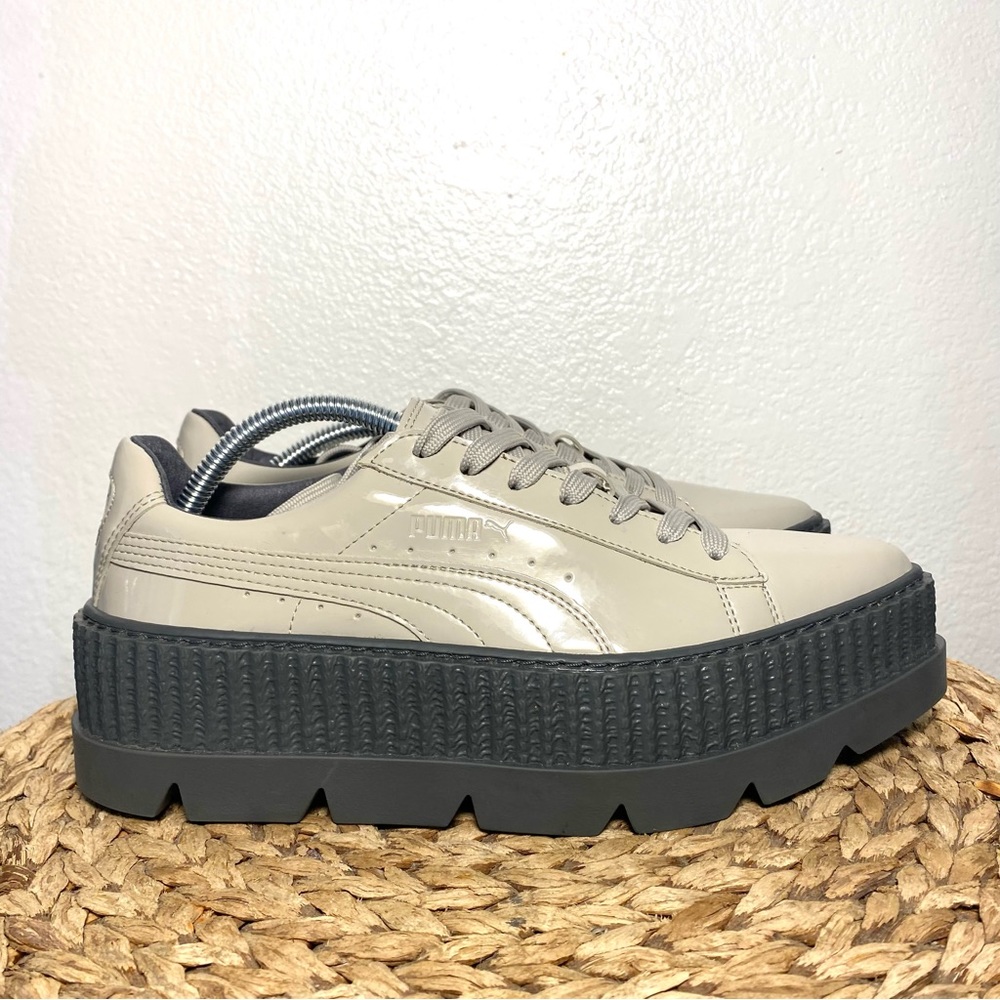 Savage X Fenty Gray Platform Sneakers